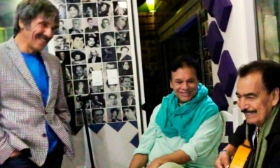 Viralizaron emotiva foto de Diego Verdaguer, Joan Sebastian y Juan Gabriel: “Juntos otra vez”.
