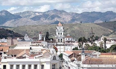 Imagen referencial de la ciudad de Sucre. ARCHIVO