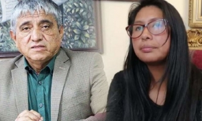 Los alcaldes de La Paz y El Alto. 
