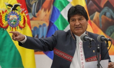 Foto/ Archivo: El expresidente Evo Morales