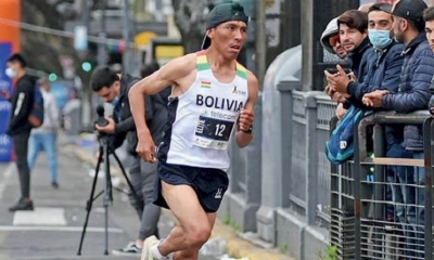 El fondista Héctor Garibay.
