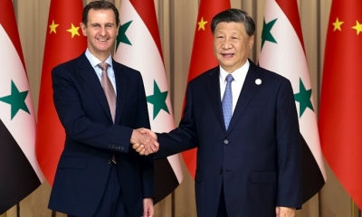 El presidente sirio Bachar al Asad llega a China para reunirse con Xi y asistir a los juegos asiáticos