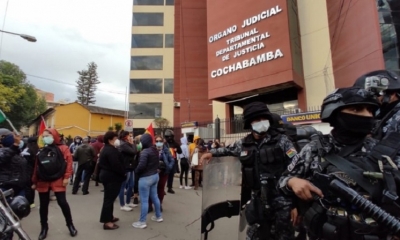 Denuncian «consorcio criminal» de jueces y fiscales en Cochabamba.
