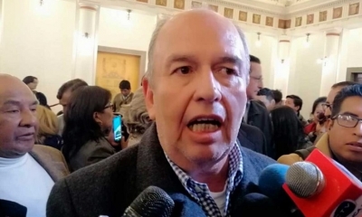 El ministro de Gobierno, Arturo Murillo