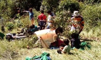 El siniestro se registró a media tarde de la pasada jornada, cuando el motorizado se dirigía a La Paz 