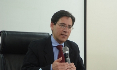 El presidente del Tribunal Supremo Electoral (TSE), Salvador Romero