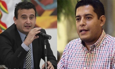 Los exministros Álvaro Coimbra y Rodrigo Guzmán. | RRSS