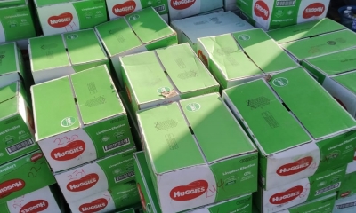 Productos incautados.