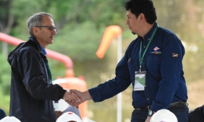 Óscar Barriga, presidente de  YPFB/Foto. IS