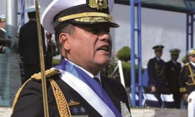 El almirante Flavio Gustavo Arce San Martín, en 2019.