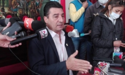 presidente de la Asociación de Municipalidades de Bolivia (AMB), Johnny Torres Terzo