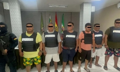 Una banda delictiva, compuesta por seis sujetos