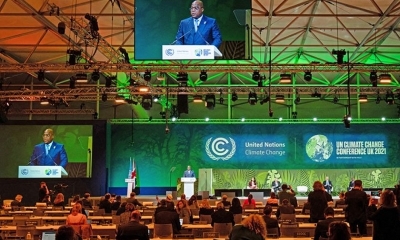 COP26. La cumbre comenzó el domingo y participan más de 200 países. Las sesiones y las negociaciones técnicas continuarán hasta la próxima semana.