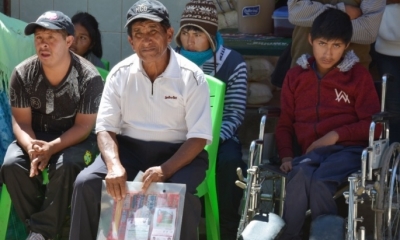 Personas con discapacidad. Foto: Gobernación de La Paz