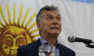 El presidente de Argentina, Mauricio Macri