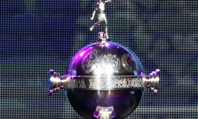 El trofeo de la Copa Libertadores de América. | Foto archivo | AFP