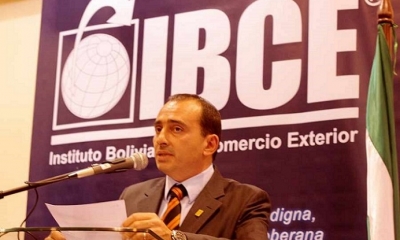 Reinaldo Díaz, presidente del privado Instituto Boliviano de Comercio Exterior (IBCE). Foto: Internet