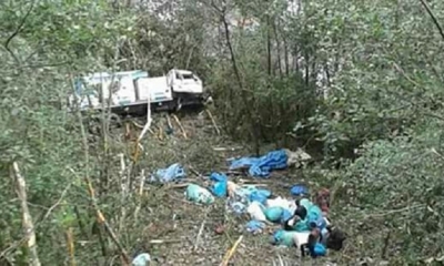 Los cuerpos continuaban en el lugar/Foto. RadioYungas (Ver imagenes)