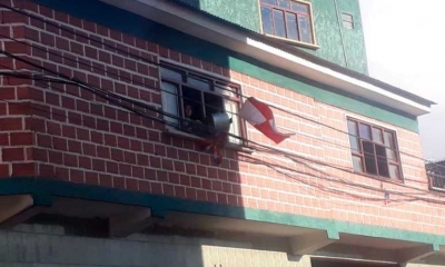 Una protesta poco habitual fue realizada este martes por vecinos de la ciudad de Potosí