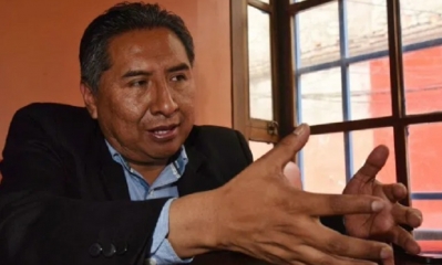 Rogelio Mayta, canciller de Bolivia/Foto. RRSS