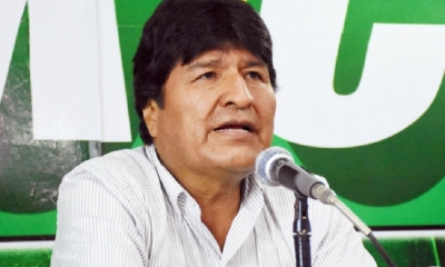 Evo Morales en Chimore/Foto. ABI