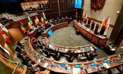 Sesión del Senado.