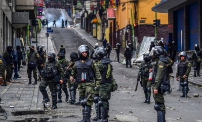 Macri cargó las armas con que la dictadura boliviana masacró a su pueblo