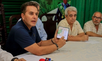 El gobernador beniano, Alejandro Unzueta