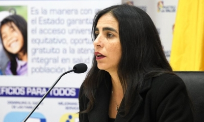 Gabriela Montaño ministra de Salud/Foto. RRSS