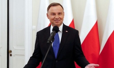  Andrzej Duda, presidente de Polonia. AFP