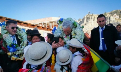 El vicepresidente Álvaro García Linera 