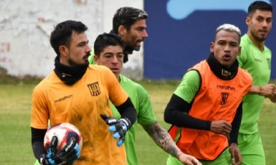 Guillermo Viscarra se exige en los entrenamientos del Tigre.