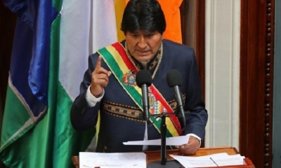 Presidente Evo Morales. 