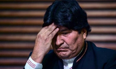 El expresidente Evo Morales