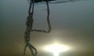 En este lugar se suicido la joven universitaria/Foto. RRSS