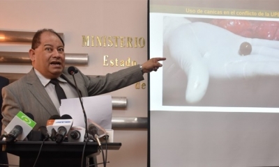 Ministro Carlos Romero. Foto archivo/tuit Min Gobierno