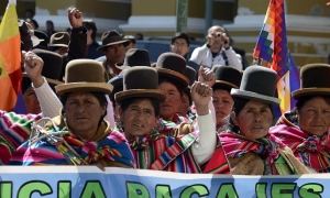 Las mujeres rurales  producen cerca de la mitad de los alimentos que consumen los bolivianos en el país.