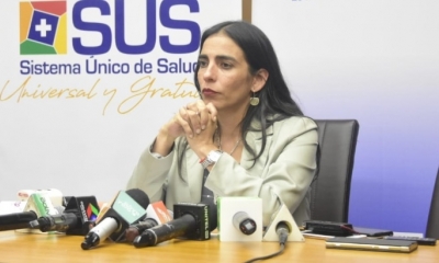 Gabriela Montaño, ministra de Salud/Foto. RRSS