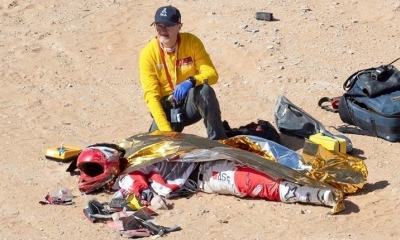 El piloto Paulo Gonçalves falleció ayer en el Dakar 2020. | EFE