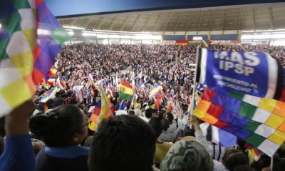 Congreso del MAS en Cochabamba. Foto: APG.