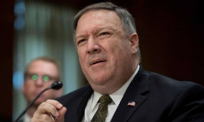 Mike Pompeo, secretario de Estado de EE.UU., en Washington. | Fuente: AFP