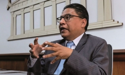El ministro de Justicia Iván Lima 
