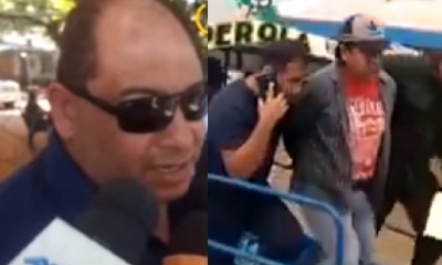 Ministro Carlos Romero y Roberth Mendoza/Foto. Kandire