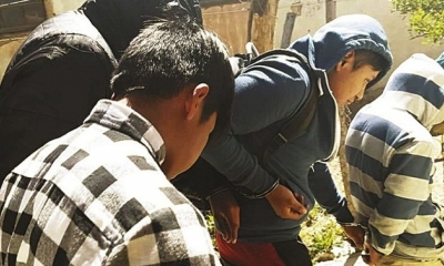 Tres de los aprehendidos son procesados por el delito de violación agravada y otro por complicidad. Foto: EL DEBER