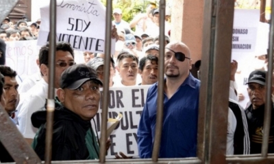 La visita que hizo el Defensor del Pueblo al penal de San Pedro.
