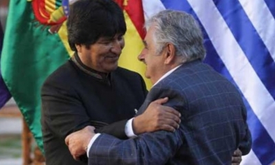 Evo Morales y José Mujica/Foto. RRSS