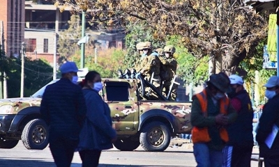 Vigilancia de la cuarentena en Cochabamba. | Imagen de archivo | José Rocha