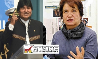 Morales recuerda a Campero/Foto. Kandire.bo