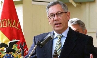 El expresidente Eduardo Rodríguez Veltzé 
