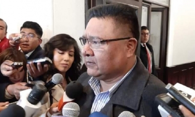 El presidente de la Cámara de Diputados, Sergio Choque